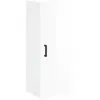 vidaXL Buffet haut Blanc brillant 34,5x34x180 cm Bois d'ingénierie