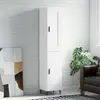vidaXL Buffet haut Blanc 34,5x34x180 cm Bois d'ingénierie