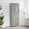 vidaXL 8720845491635 - Gris béton