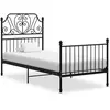vidaXL Buffet haut Gris béton 34,5x34x180 cm Bois d'ingénierie