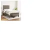 vidaXL Sommier à lattes de lit avec matelas Taupe 120x200 cm Tissu