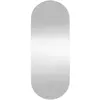 vidaXL Miroir mural 20x50 cm Verre Ovale