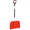 vidaXL Pelle à neige Rouge 136 cm Aluminium