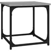 vidaXL Table d'appoint Sonoma gris 40x40x40 cm Bois d'ingénierie
