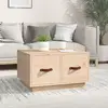vidaXL Table basse 60x53x35 cm Bois massif de pin