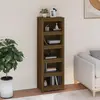 vidaXL Bibliothèque Marron miel 50x35x154 cm Bois de pin massif