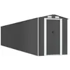 vidaXL Abri de jardin Anthracite 192x1021x223 cm Acier galvanisé