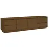 vidaXL Meuble TV Marron miel 176x37x47,5 cm Bois de pin massif