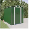vidaXL Abri de jardin Vert 192x274x223 cm Acier galvanisé