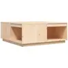 vidaXL Table basse 100x101x40,5 cm Bois massif de pin