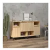 vidaXL Buffets 2 pcs chêne sonoma 60x35x70 cm bois d'ingénierie