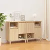 vidaXL Buffets 2 pcs chêne sonoma 60x35x70 cm bois d'ingénierie