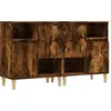 vidaXL Buffets 2 pcs chêne fumé 60x35x70 cm bois d'ingénierie