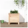 vidaXL Jardinière 40x40x39 cm bois de pin massif