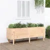 vidaXL Lit surélevé de jardin 160x50x57 cm bois de pin massif