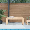 vidaXL Banc de jardin 110x38x45 cm bois massif de pin