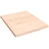 vidaXL Étagère murale 40x50x2 cm bois de chêne massif non traité
