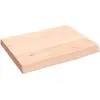 vidaXL Étagère murale 40x30x(2-4) cm bois de chêne massif non traité