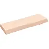 vidaXL Étagère murale 60x20x4 cm bois de chêne massif non traité