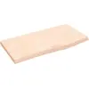 vidaXL Étagère murale 60x30x2 cm bois de chêne massif non traité