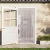 vidaXL Rideau de porte transparent 200 mmx1,6 mm 50 m PVC