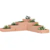 Vidaxl - Jardinière 4 Niveaux 106x104,5x36 Cm Bois De Douglas Massif