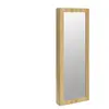 vidaXL Armoire à bijoux avec miroir murale 37,5x10x106 cm