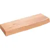 vidaXL Étagère murale marron clair 60x20x6 cm bois chêne massif traité