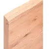 vidaXL Étagère murale marron clair 60x10x4 cm bois chêne massif traité