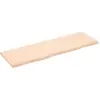 vidaXL Étagère murale 160x50x(2-4) cm bois de chêne massif non traité