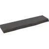 vidaXL Étagère murale marron foncé 40x10x2 cm bois chêne massif traité