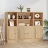 vidaXL Buffets 3 pcs chêne sonoma bois d'ingénierie