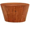 vidaXL Table basse Ø 52x30 cm bois de manguier brut massif