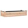 vidaXL Lit surélevé de jardin doublure 120x45x25 cm bois massif sapin