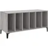 vidaXL Armoire à disques sonoma gris 100x38x48 cm bois d'ingénierie