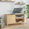 vidaXL Armoire à disques chêne sonoma 84,5x38x48 cm bois d'ingénierie