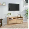 Meuble TV chêne sonoma 100x34,5x44,5 cm bois d'ingénierie