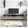 vidaXL Meuble TV sonoma gris 150x30x44,5 cm bois d'ingénierie