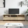 Meuble TV chêne sonoma 150x30x44,5 cm bois d'ingénierie vidaXL