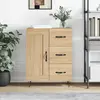 vidaXL Buffet chêne sonoma 69,5x34x90 cm bois d'ingénierie