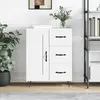 vidaXL Buffet blanc 69,5x34x90 cm bois d'ingénierie