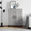 vidaXL Buffet sonoma gris 69,5x34x90 cm bois d'ingénierie