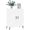 vidaXL Buffet blanc 69,5x34x90 cm bois d'ingénierie