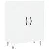 vidaXL Buffet blanc 69,5x34x90 cm bois d'ingénierie