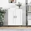 vidaXL Buffet blanc 69,5x34x90 cm bois d'ingénierie