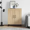 vidaXL Buffet chêne sonoma 69,5x34x90 cm bois d'ingénierie