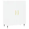 vidaXL Buffet blanc 69,5x34x90 cm bois d'ingénierie