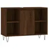 vidaXL Armoire salle de bain chêne marron 80x33x60cm bois d'ingénierie
