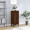 vidaXL Buffet Chêne marron 34,5x34x90 cm Bois d'ingénierie