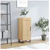 vidaXL Buffet Chêne sonoma 34,5x34x90 cm Bois d'ingénierie
